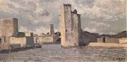 Jean Baptiste Camille  Corot, La Rochelle (mk11)